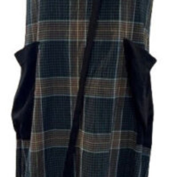 Women's Dolores sleeveless Green and Black Maxi Dress Perfect - Picture 8 of 9